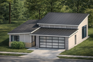 Exterior 3D Rendering